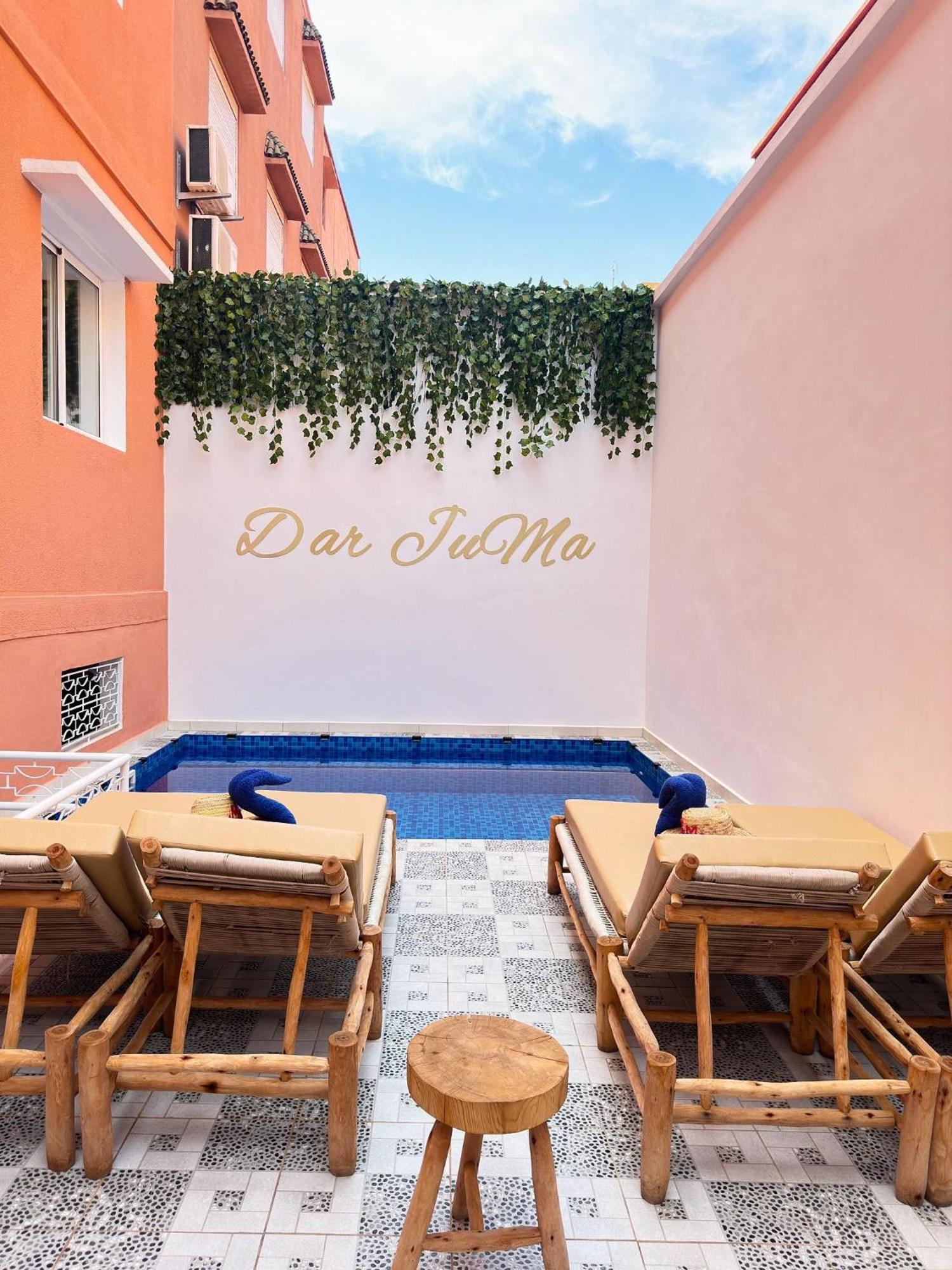 Riad Dar Juma, Suites & Appartements, Spa & Piscine Chauffee 马拉喀什 外观 照片
