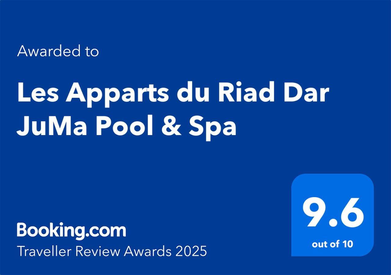 Riad Dar Juma, Suites & Appartements, Spa & Piscine Chauffee 马拉喀什 外观 照片